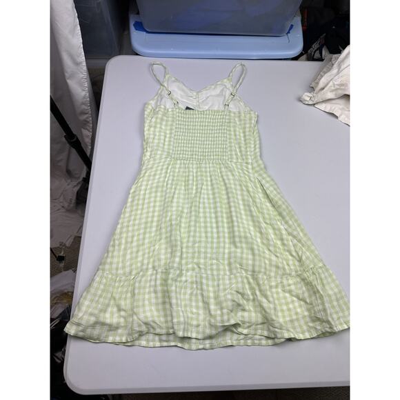 Girls Abercrombie Gingham Dress size 11/12 - Picture 6 of 6